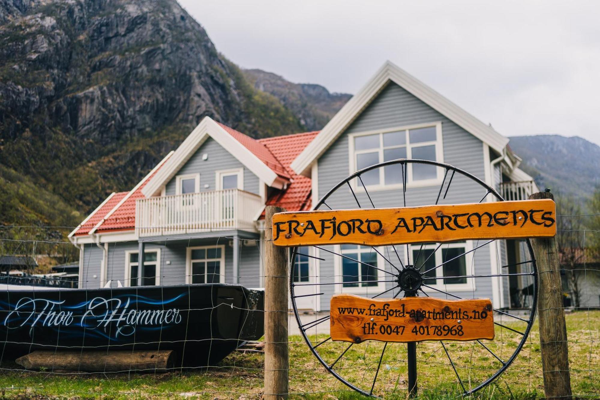 Frafjord Apartments Thor Dirdal Екстериор снимка